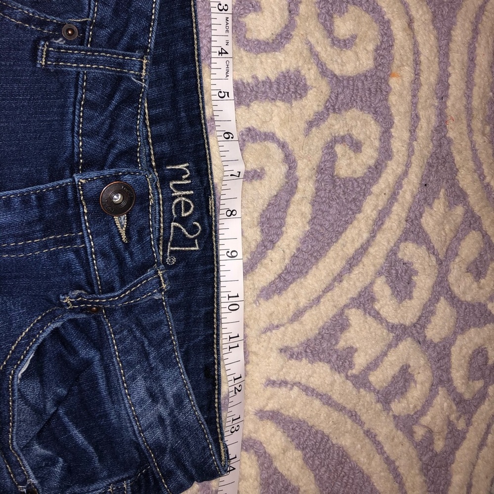 Mid rise ankle jeggings